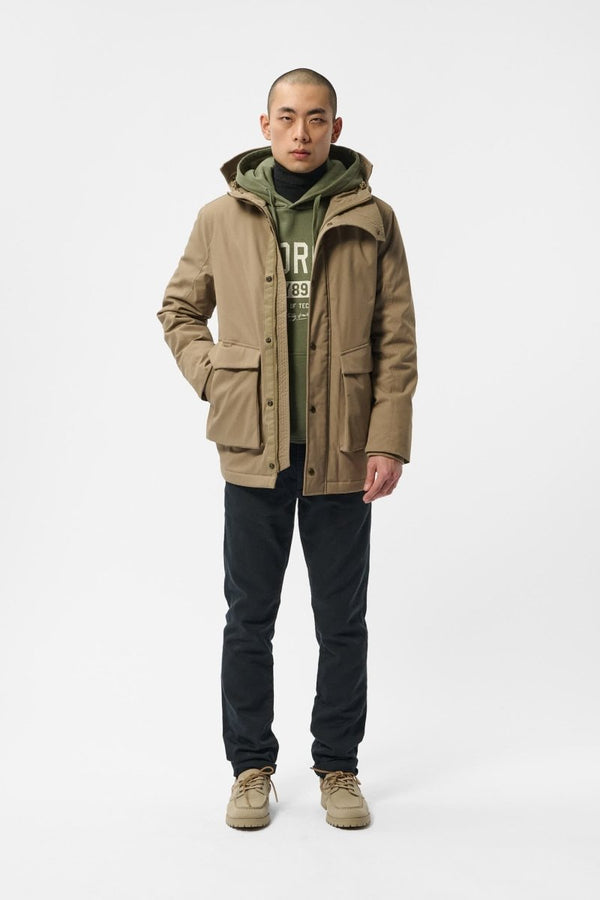 teddy smith Parka P-DONALD MOKA BEIGE