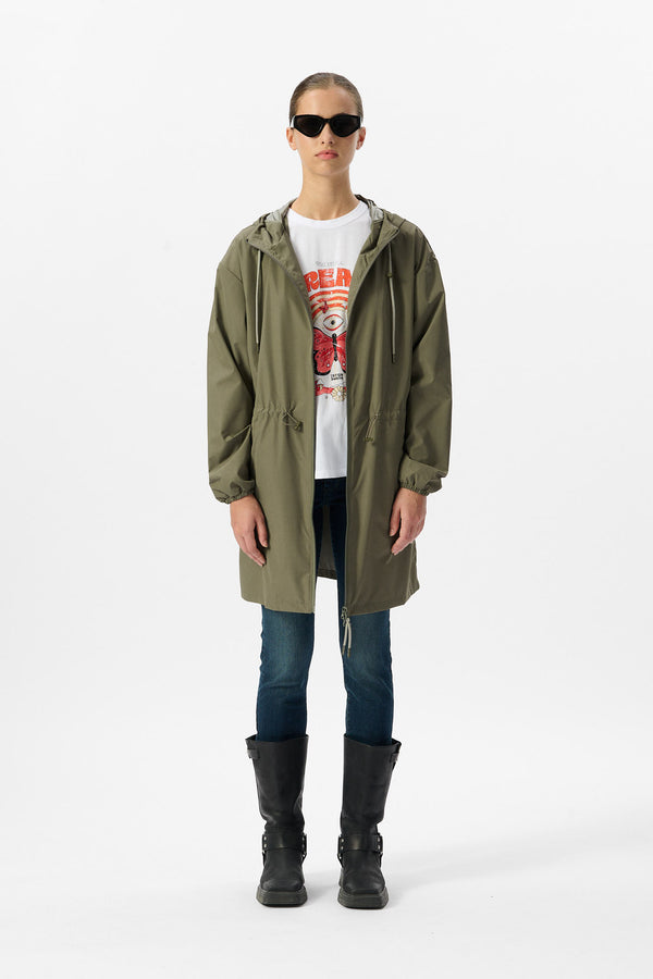 teddy smith Parka P-JIMBA TURBULENCE KAKI