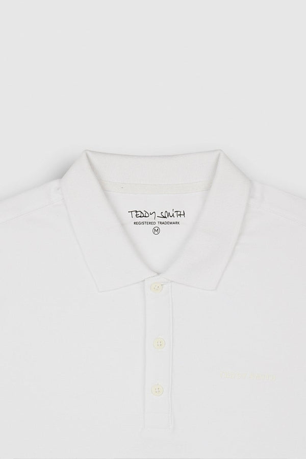 Teddy Smith Polo P-ALBAN BLANC