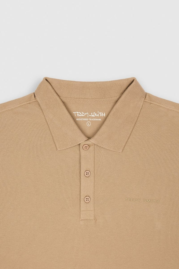 Teddy Smith Polo P-ALBAN MC MOKA BEIGE