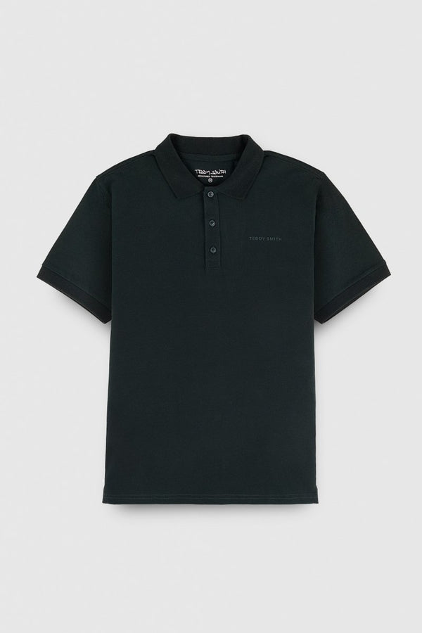 Teddy Smith Polo P-ALBAN MC VERT SCARABE