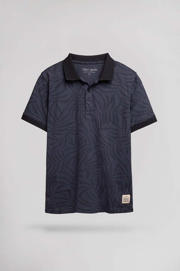 Teddy Smith Polo P-FEUILLAGE MC JR OLD / ENCRE