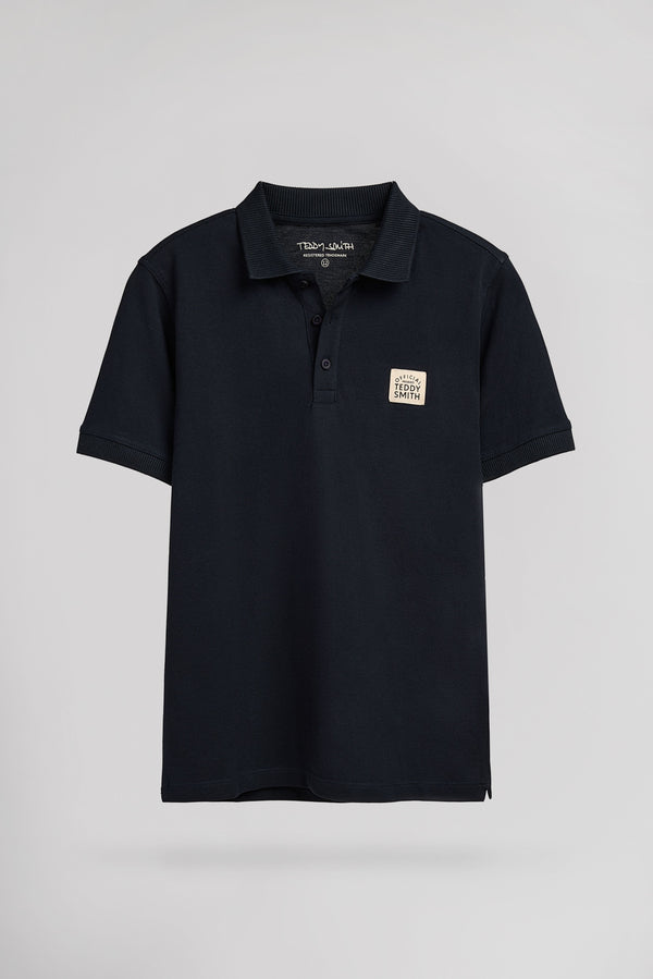 Teddy Smith Polo P-LABEL MC JR DARK NAVY