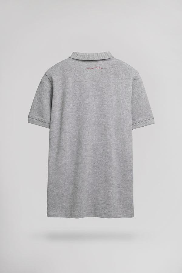 Teddy Smith Polo P-LABEL MC JR GRIS CHINE