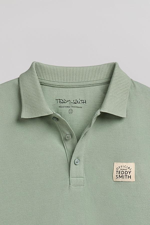 Teddy Smith Polo P-LABEL MC JR ICEBERG GREEN