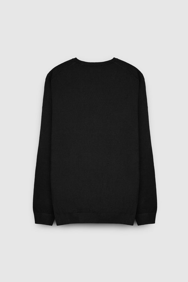 Teddy Smith Pull Col Rond P-MARC NOIR