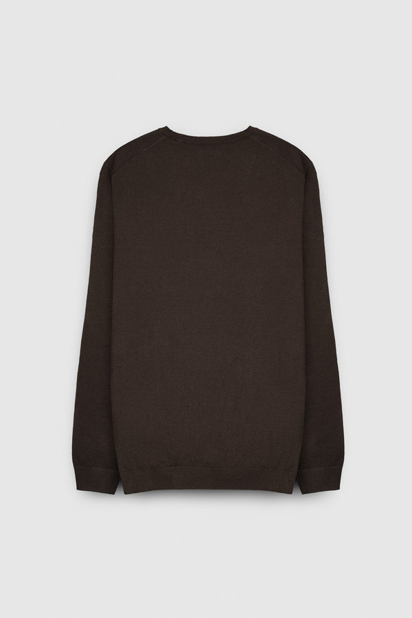 Teddy Smith Pull Col Rond P-MARC RAVEN KAKI