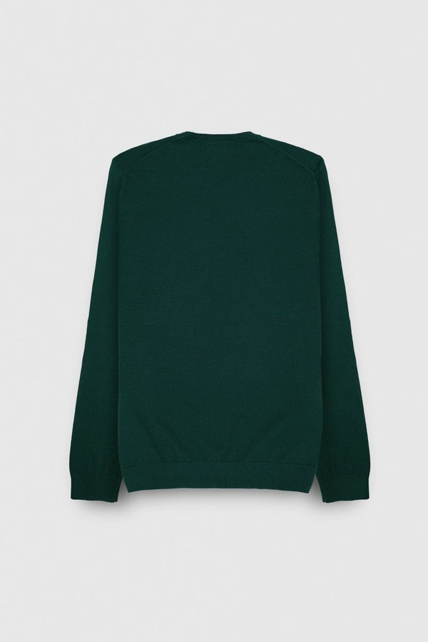Teddy Smith Pull Col Rond P-MARC VERT SCARABE