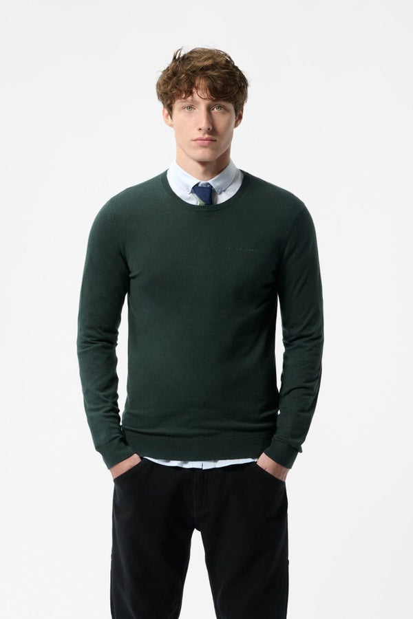 teddy smith Pull col rond P-MARC VERT SCARABE