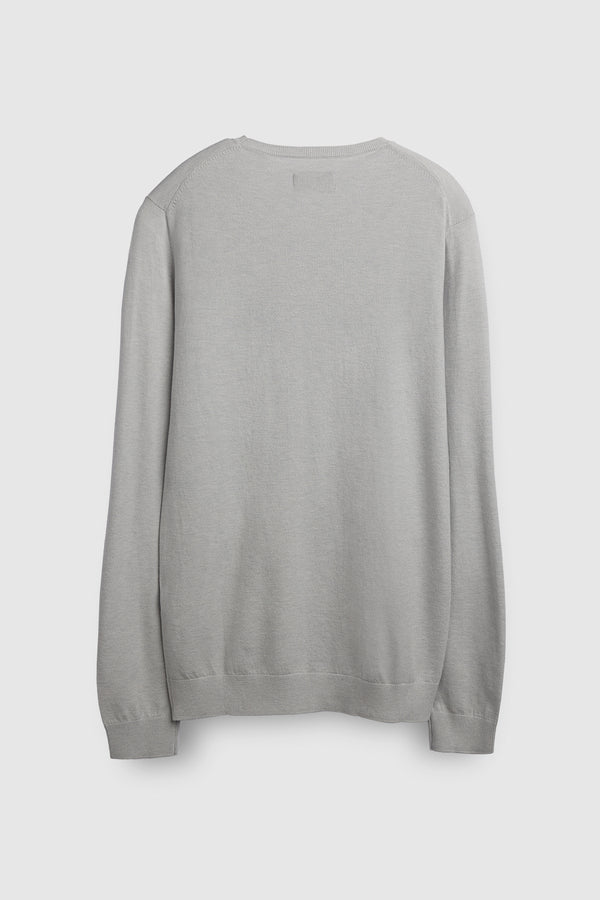Teddy Smith Pull Col Rond P-MARC WHITE MELANGE