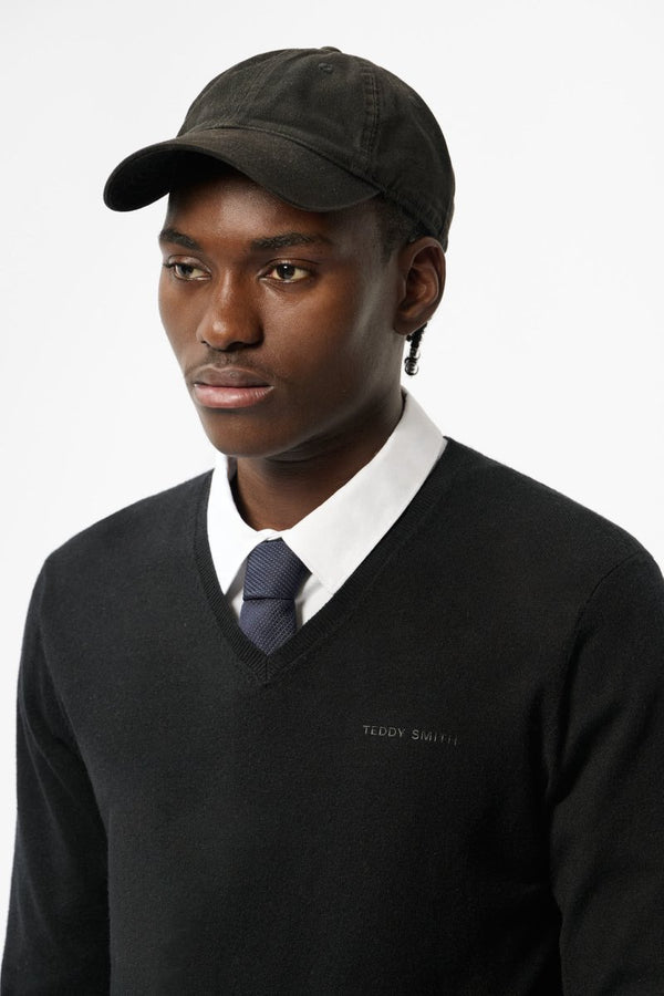 Teddy Smith Pull Col V P-MARCO NOIR