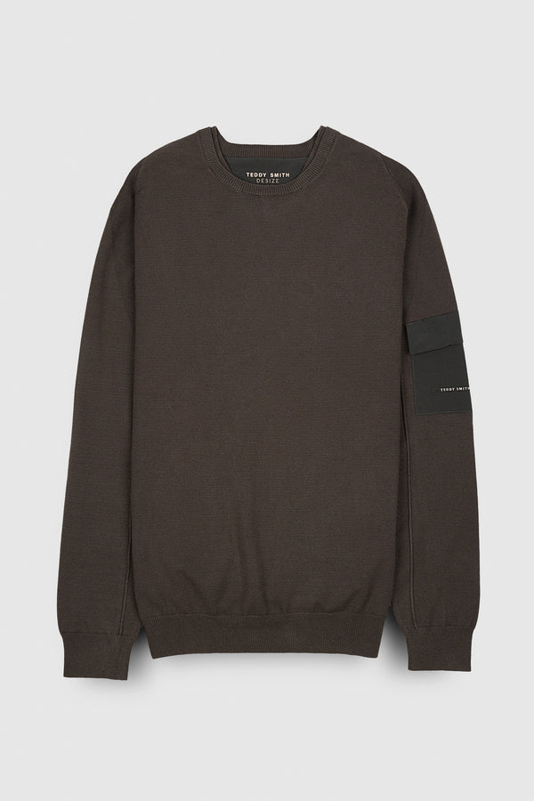 teddy smith Pull P-ANDRES RAVEN KAKI
