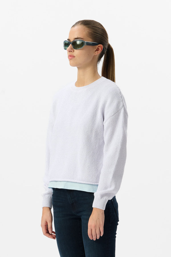 Teddy Smith Pull P-BRANDY BLANC