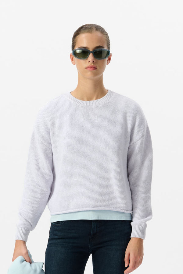 teddy smith Pull P-BRANDY BLANC