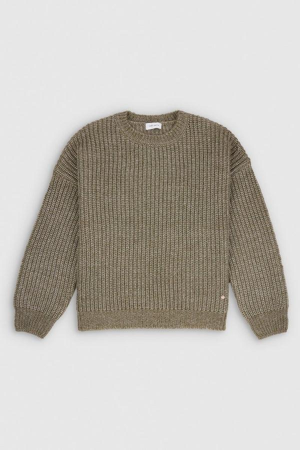 Teddy Smith Pull P-CHLEA TURBULENCE KAKI CHINE