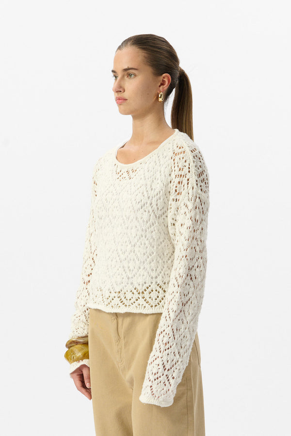 Teddy Smith Pull P-DARCY MIDDLE WHITE