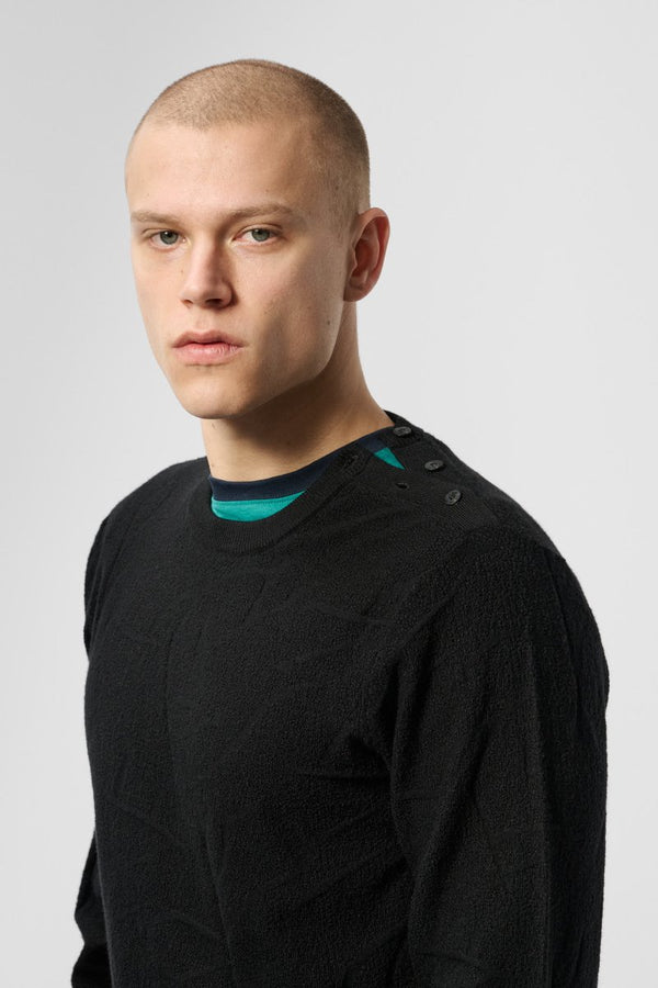 Teddy Smith Pull P-DAVEY CHARBON