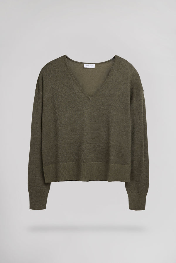 teddy smith Pull P-LIZIE TURBULENCE KAKI