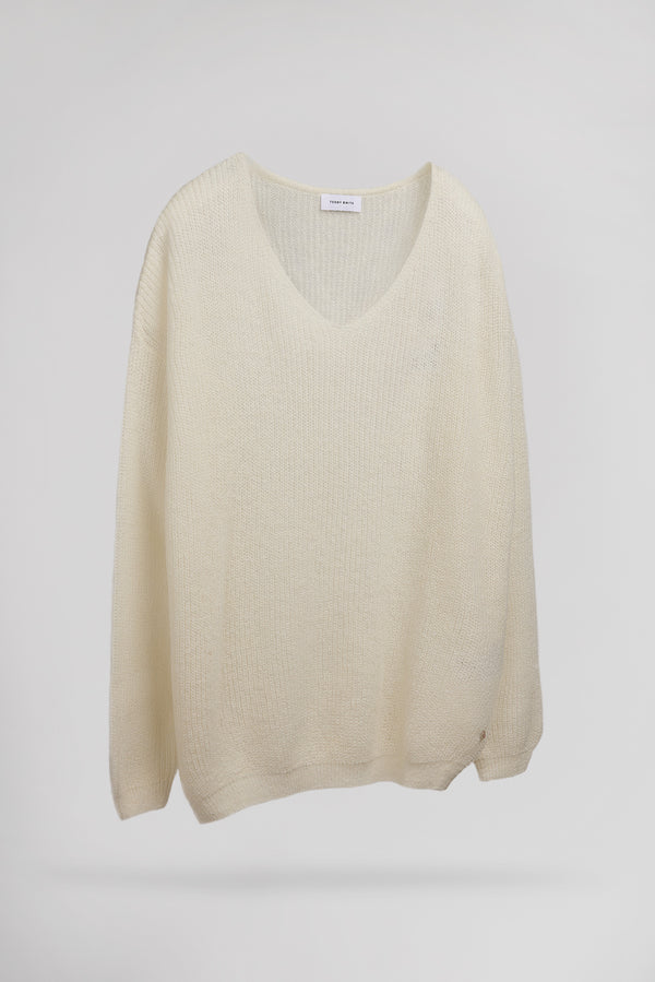 Teddy Smith Pull P-MAG MIDDLE WHITE