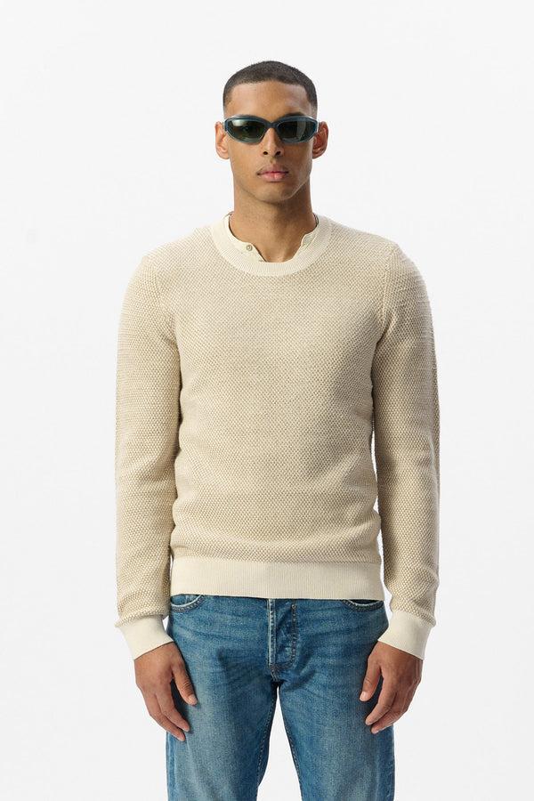 teddy smith Pull P-MILAN 2 CREAM CHINE
