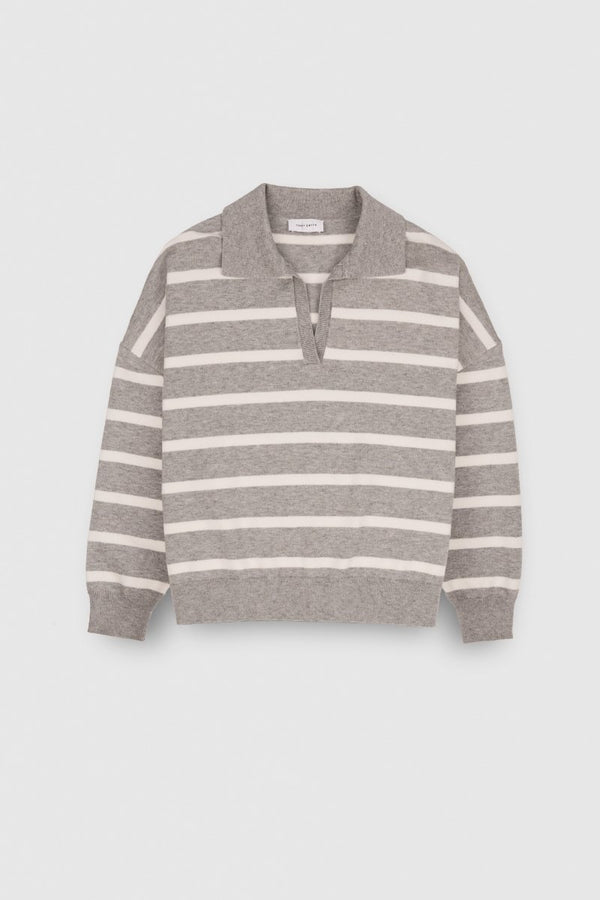 Teddy Smith Pull P-MILEY GRIS CHINE
