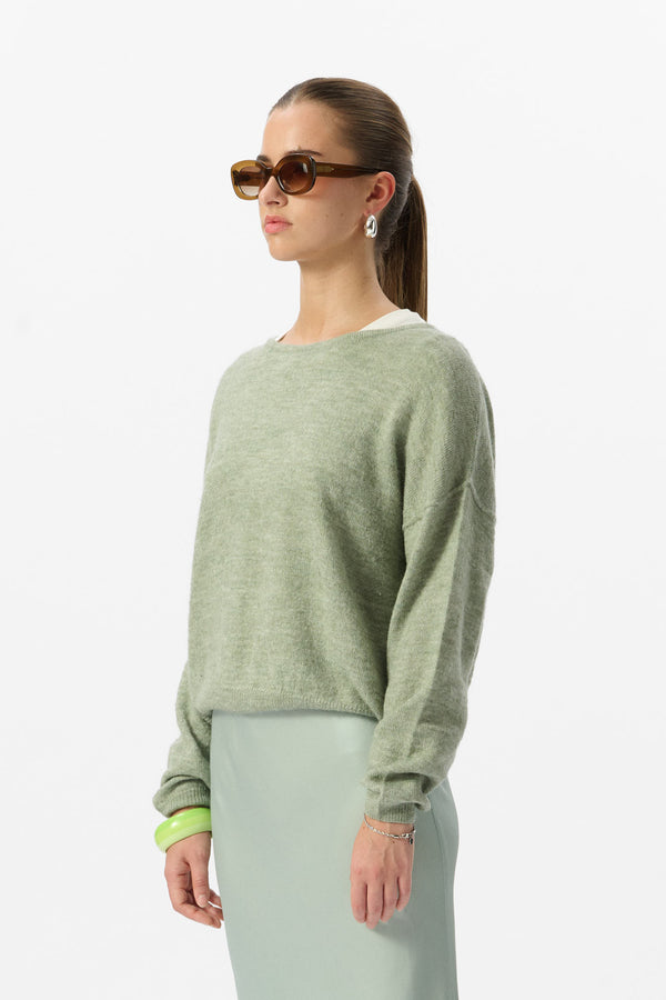 Teddy Smith Pull P-PETILLE ICEBERG GREEN