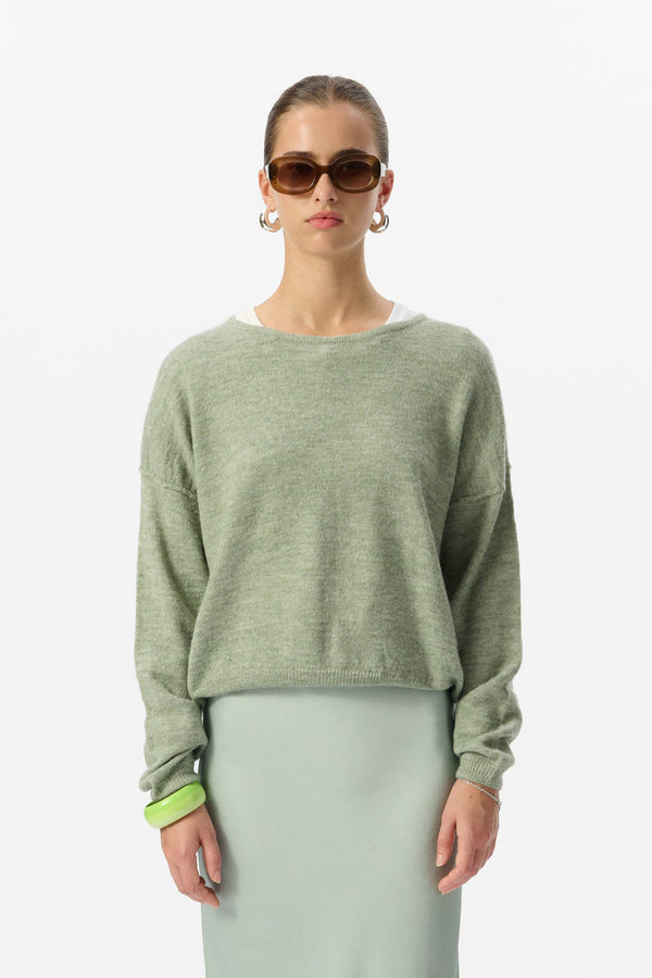 teddy smith Pull P-PETILLE ICEBERG GREEN