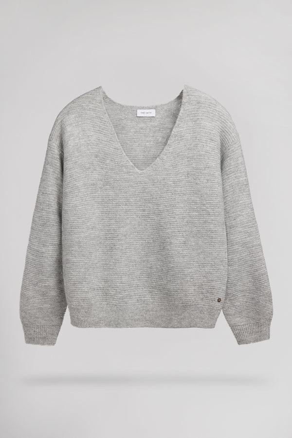 Teddy Smith Pull P-RACHEL GRIS CHINE