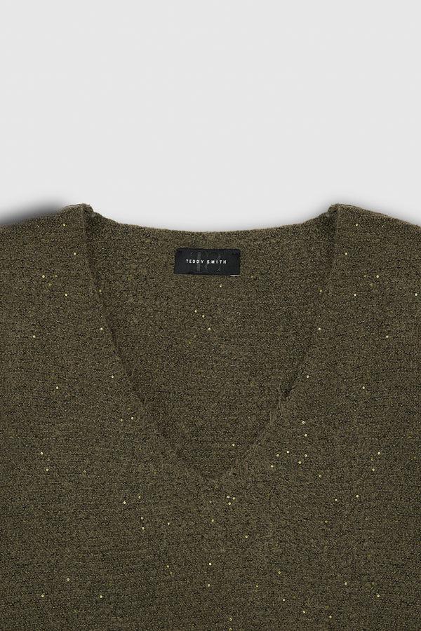 Teddy Smith Pull P-RACHEL TURBULENCE KAKI