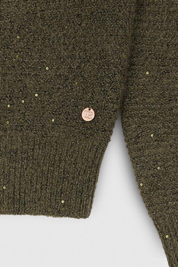 Teddy Smith Pull P-RACHEL TURBULENCE KAKI