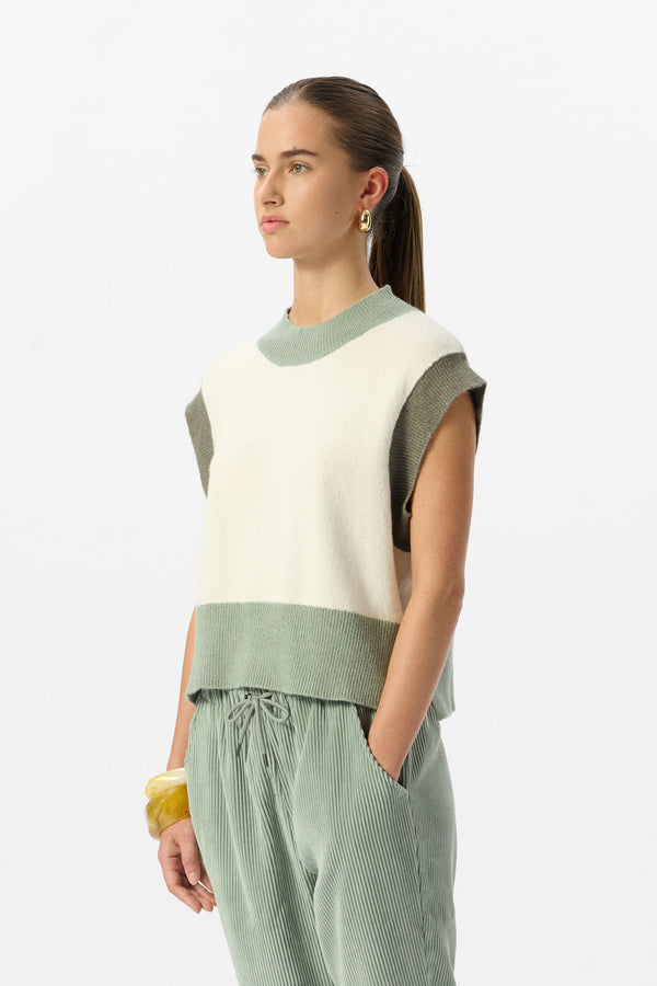 Teddy Smith Pull P-SILVIA MIDDLE WHITE