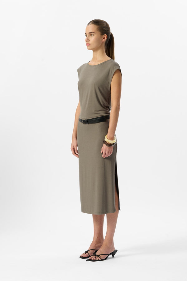 Teddy Smith Robe R-IRIS TURBULENCE KAKI