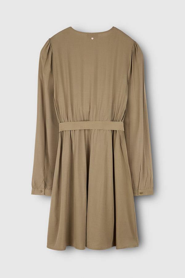 Teddy Smith Robe R-LAURALIE TURBULENCE KAKI