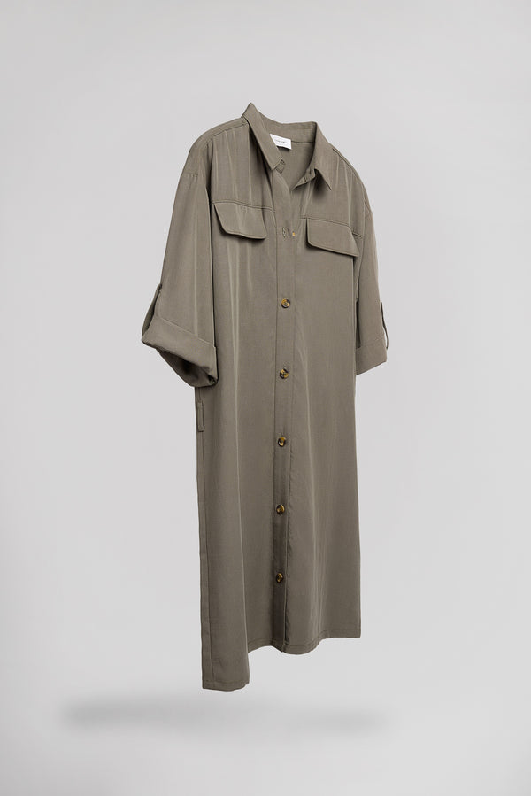 Teddy Smith Robe R-ROXANNA TURBULENCE KAKI