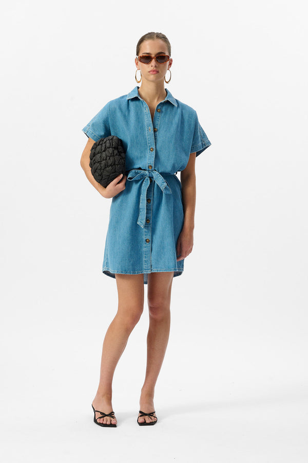 Teddy Smith Robe R-SIENNA FRIPP / INDIGO CLAIR