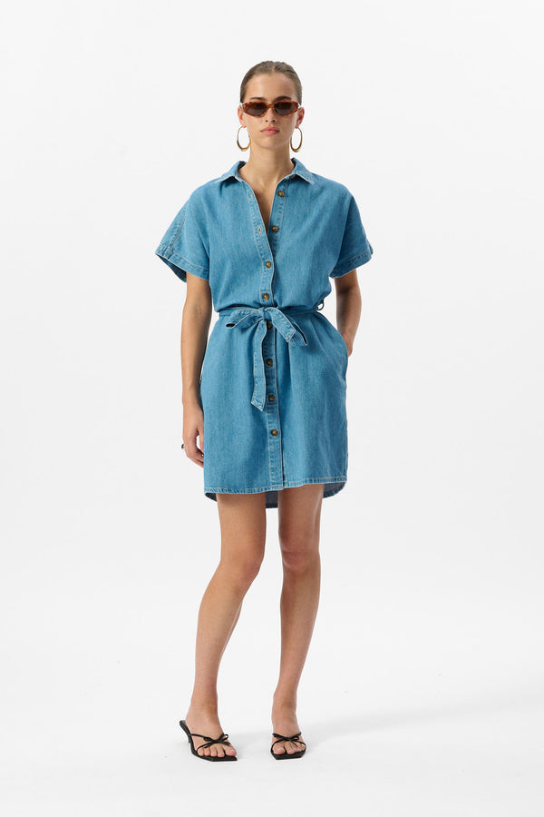 Teddy Smith Robe R-SIENNA FRIPP / INDIGO CLAIR