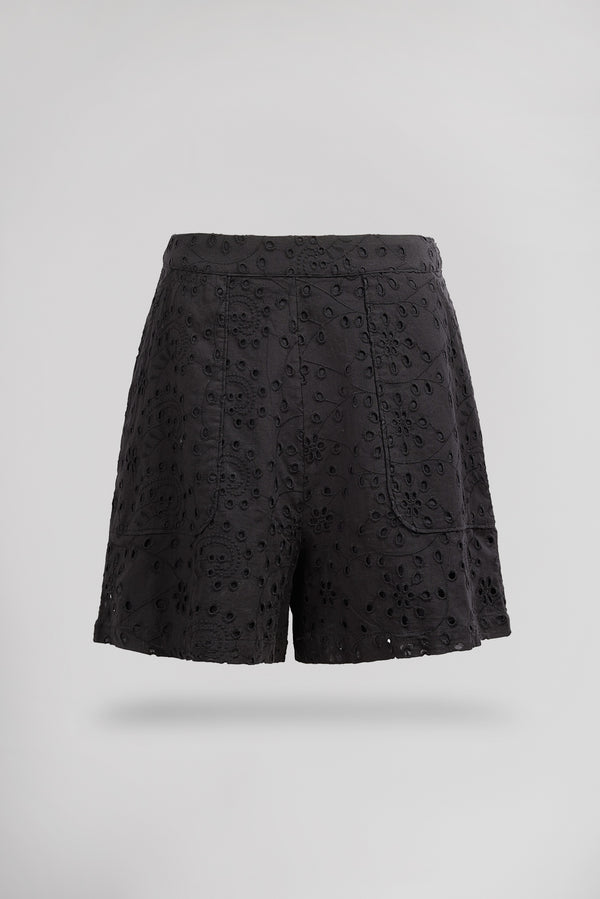 Teddy Smith Short S-FLORA NOIR