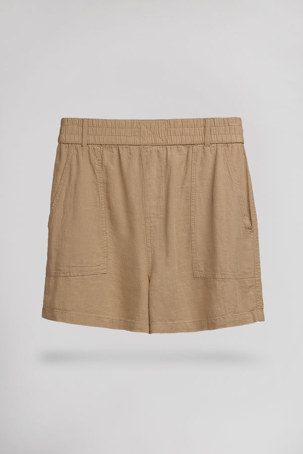 Teddy Smith Short S-JANIS SH GRAIN DE SABLE