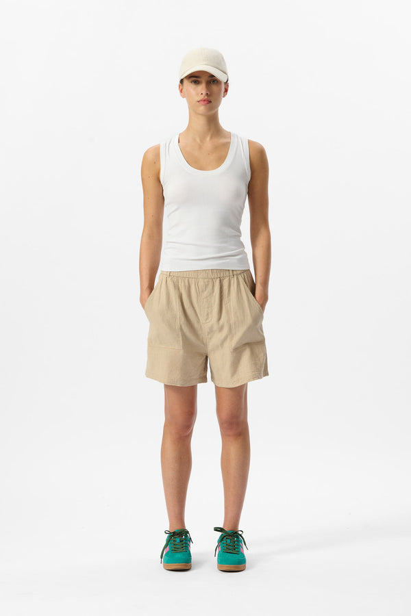 teddy smith Short S-JANIS SH GRAIN DE SABLE