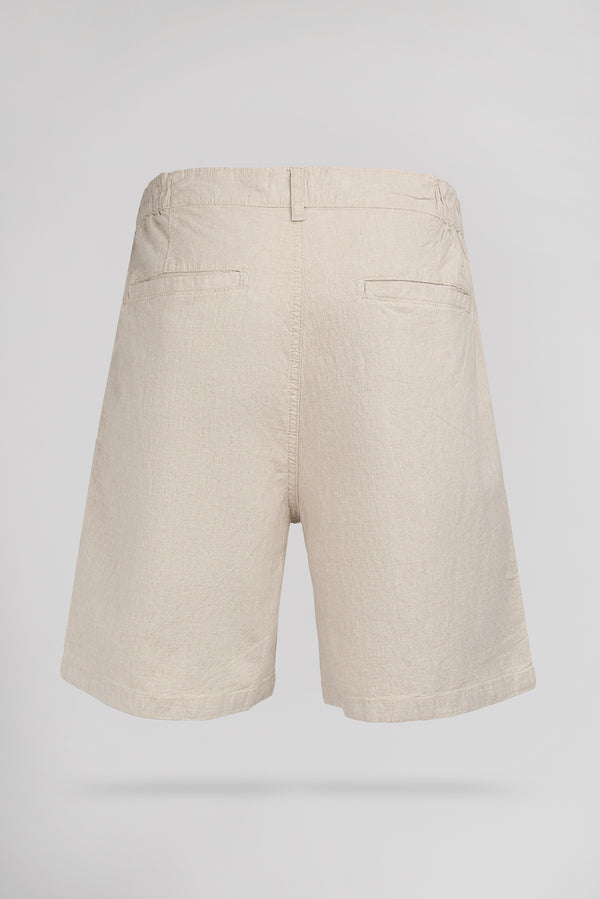 Teddy Smith Short S-LINEN CHINO S BEIGE