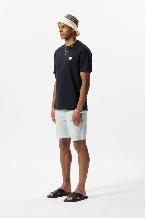 Teddy Smith Short S-LINEN CHINO S PASTEL BLUE