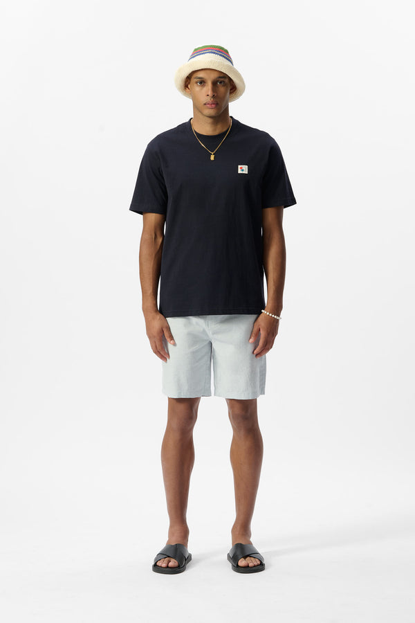 teddy smith Short S-LINEN CHINO S PASTEL BLUE