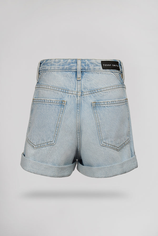 Teddy Smith Short S-LUCY SH JR FRIPP / INDIGO CLAIR