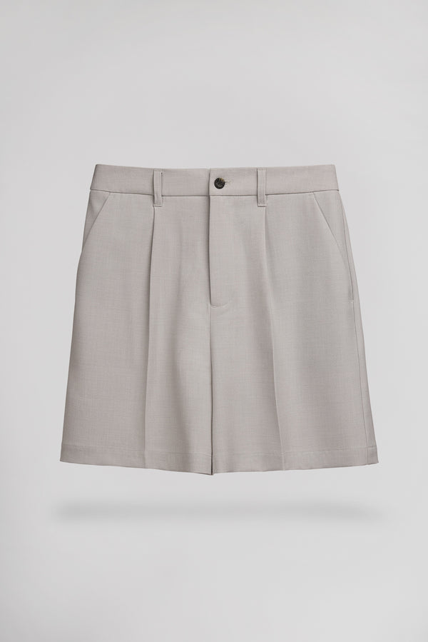 Teddy Smith Short S-MOOD SH WHITE MELANGE