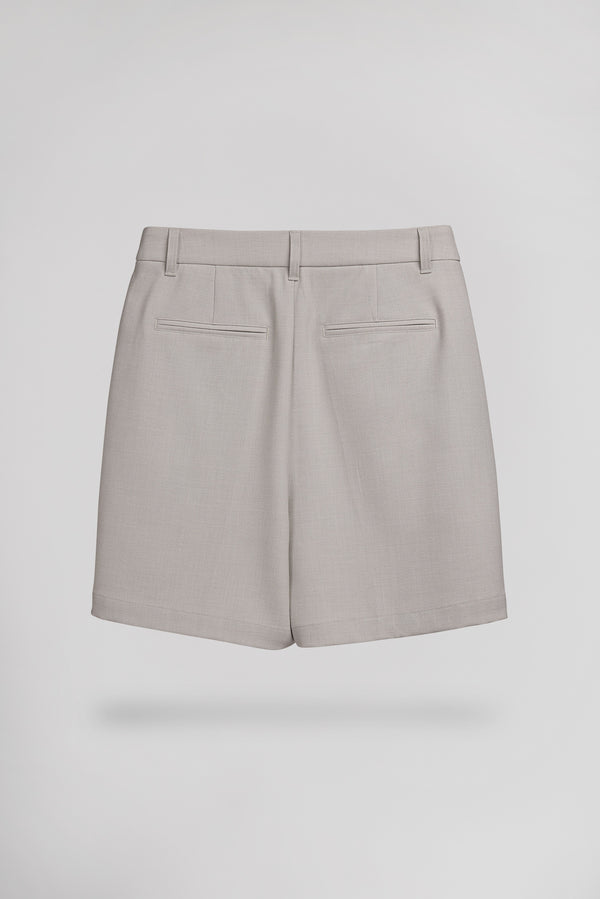 Teddy Smith Short S-MOOD SH WHITE MELANGE