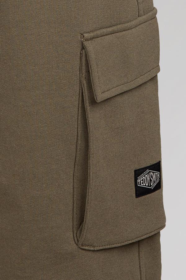 Teddy Smith Short S-ORTY JR TURBULENCE KAKI