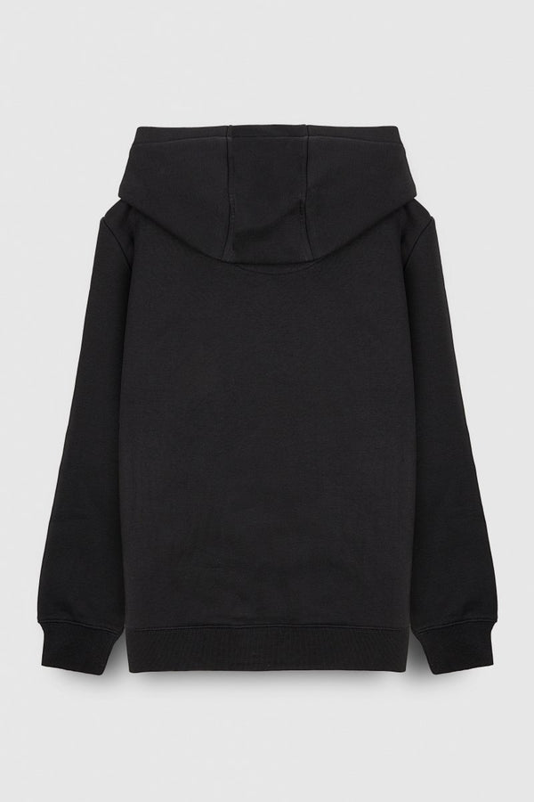 Teddy Smith Sweat à Capuche S-JIM HOODY JR CHARBON
