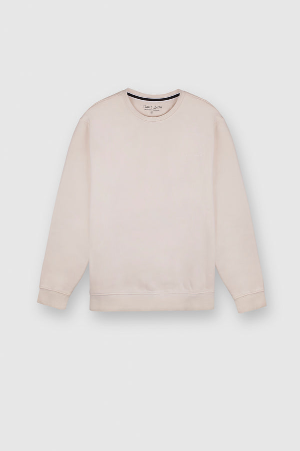 Teddy Smith Sweat Col Rond S-NARK RC NATUREL