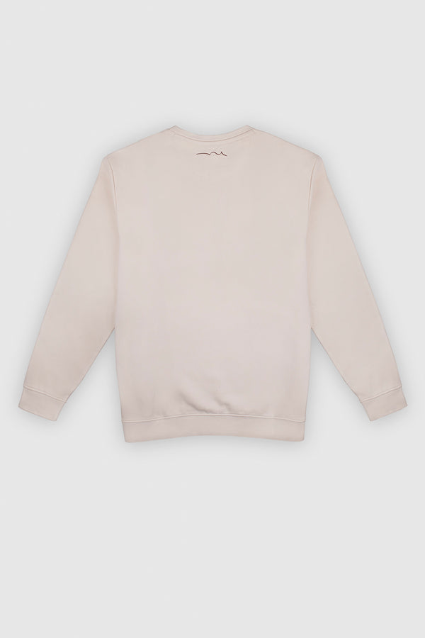 Teddy Smith Sweat Col Rond S-NARK RC NATUREL