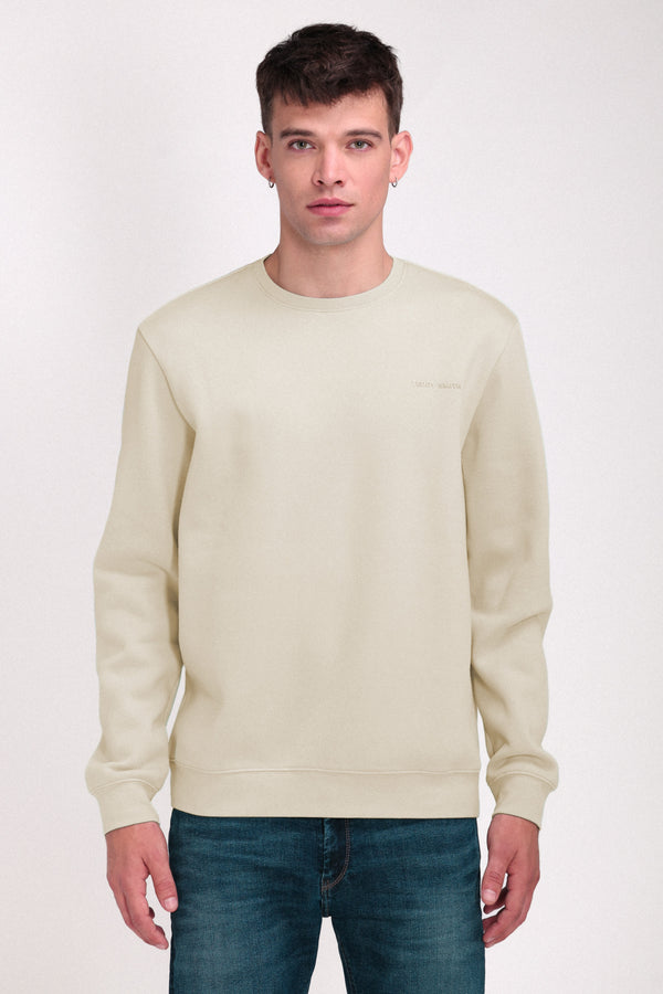 teddy smith Sweat col rond S-NARK RC NATUREL